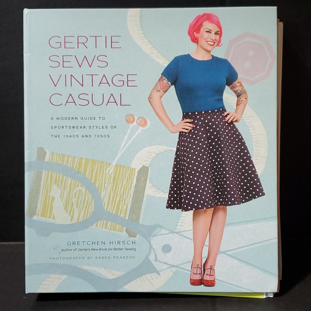 🚚Gertie Sews Vintage Casual Book with Patterns